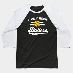 Raise Ballers Softball Baseball Player Baseball T-Shirt